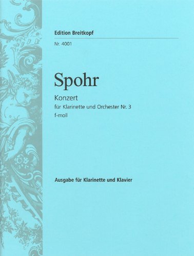 Concerto para clarinete No.3. Louis Spohr (Beitkopf)