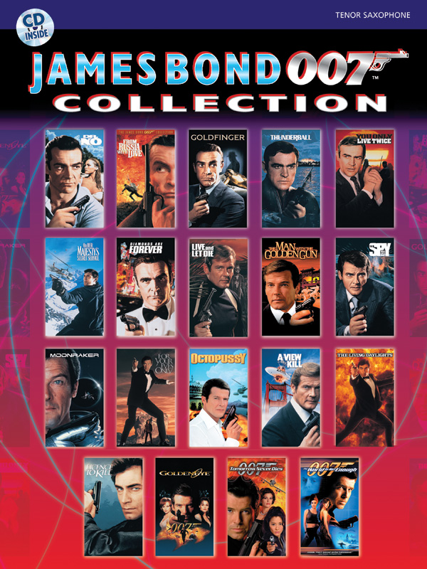 James Bond 007 Collection para saxofón tenor. Bond James