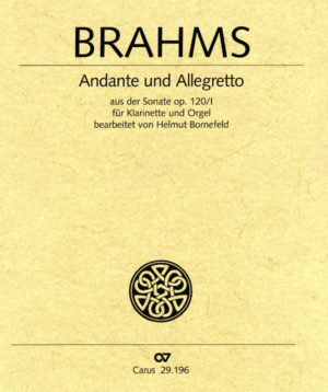 Andante und Allegro aus der Sonate op.120 No.1. Johannes Brahms