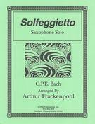 Solfegietto para saxofón solo. Carl Philipp Emanuel Bach