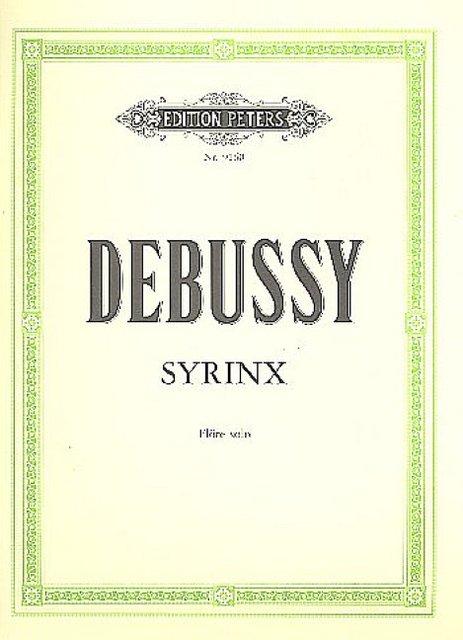 Syrinx (1913) para saxofón alto. Claude Debussy