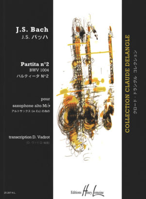 Partita No.2 BWV 1004 para saxofón alto solo. Johann Sebastian Bach