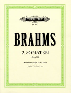 Sonate op.120 No.2 para clarinete y piano. Johannes Brahms