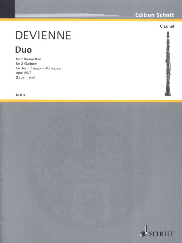 Duo para dos clarinetes. Francois Devienne