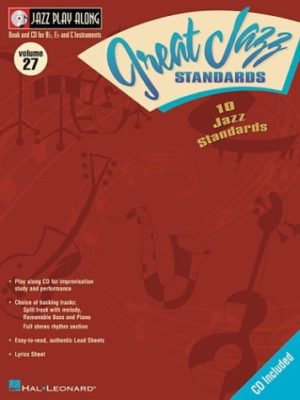 Jazz Play Along Vol.27: 10 Great Jazz Standards. Jazz Play Along 27 