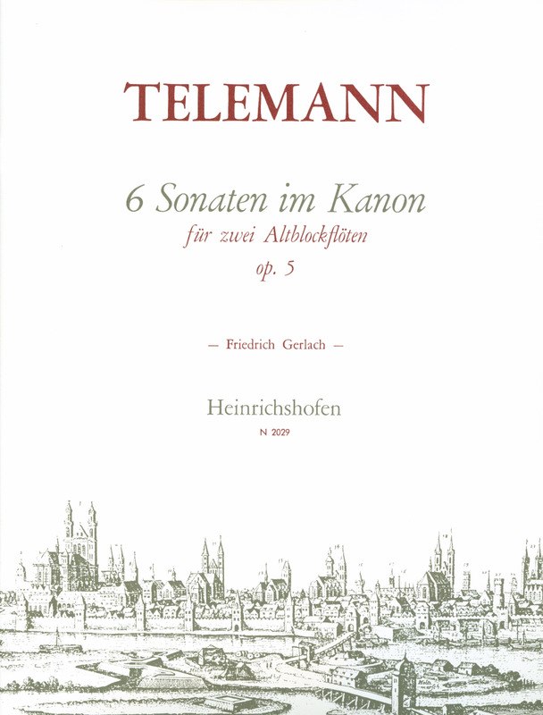 6 Sonaten in Kanonform op 5. Georg Philipp Telemann