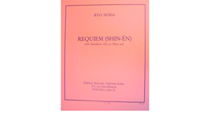 Requiem - Shin-en (1979) para saxofón alto o tenor solo. Ryo Noda