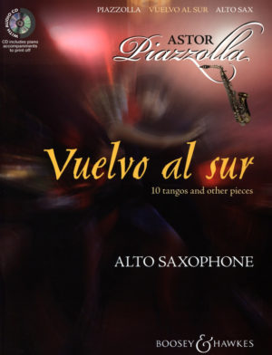 Vuelvo al sur para saxofones altos. Astor Piazzolla