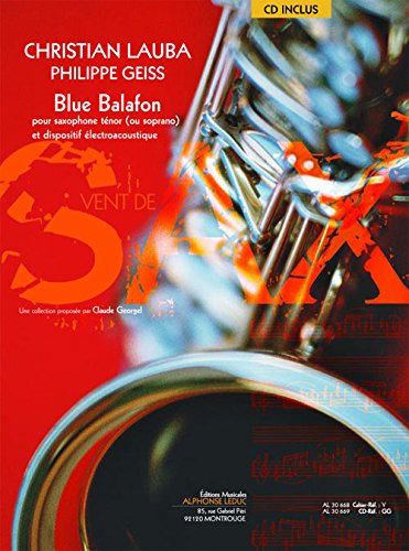 Blue Balafon para saxofón tenor o soprano. Christian Lauba