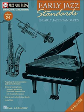 Jazz Play Along Vol.24: 10 Early Jazz Standards. Jazz Play Along 24 