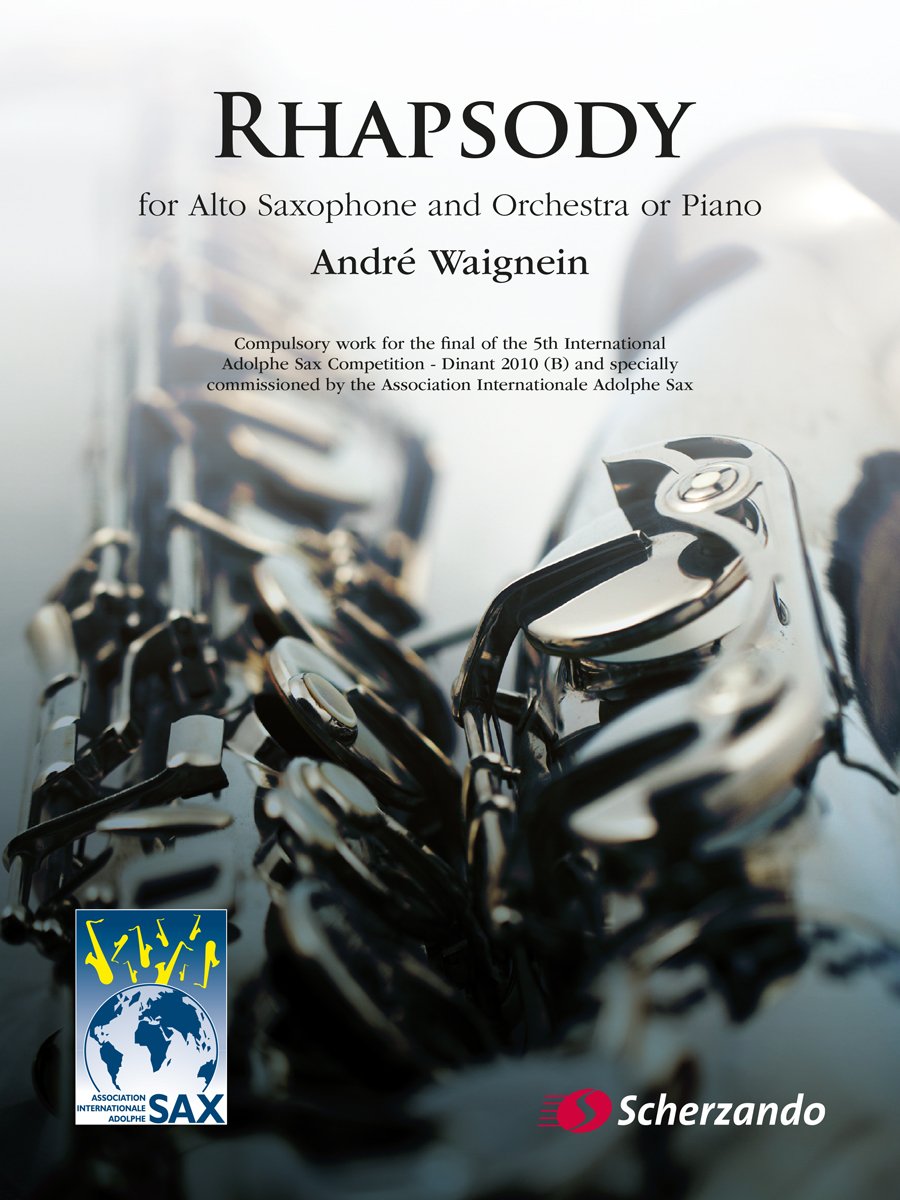 Rhapsody para clarinete y piano. Andre Waignein