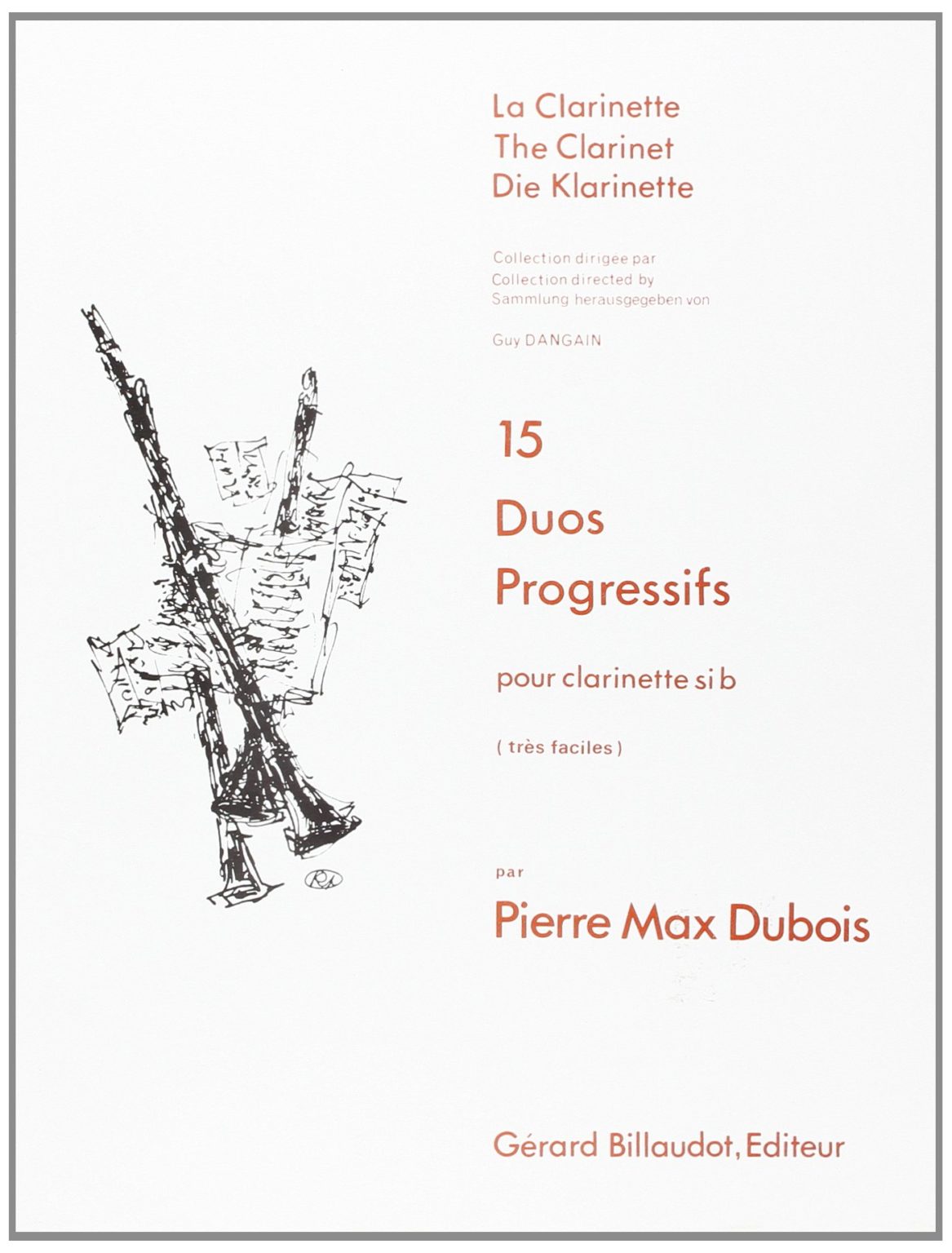15 Duos Progressifs. Pierre Max Dubois