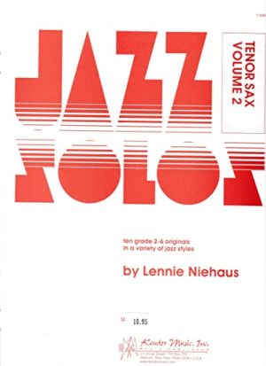 Jazz Solos Vol.2 para saxofones tenor. Lennie Niehaus