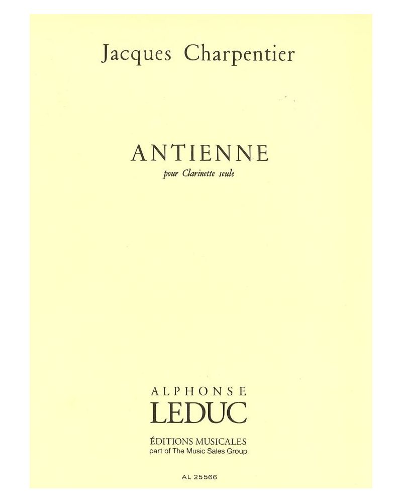 Antienne (1978). Jacques Charpentier