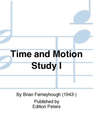 Time and Motion Study I (1971/1977) para clarinete bajo solo. Brian Ferneyhough