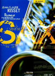 Rumeur (2003) para saxofón alto. Jean-Claude Risset