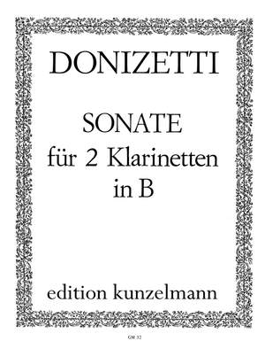 Sonate para dos clarinetes. Giuseppe Donizetti