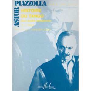 Histoire du Tango para saxofón. Astor Piazzolla