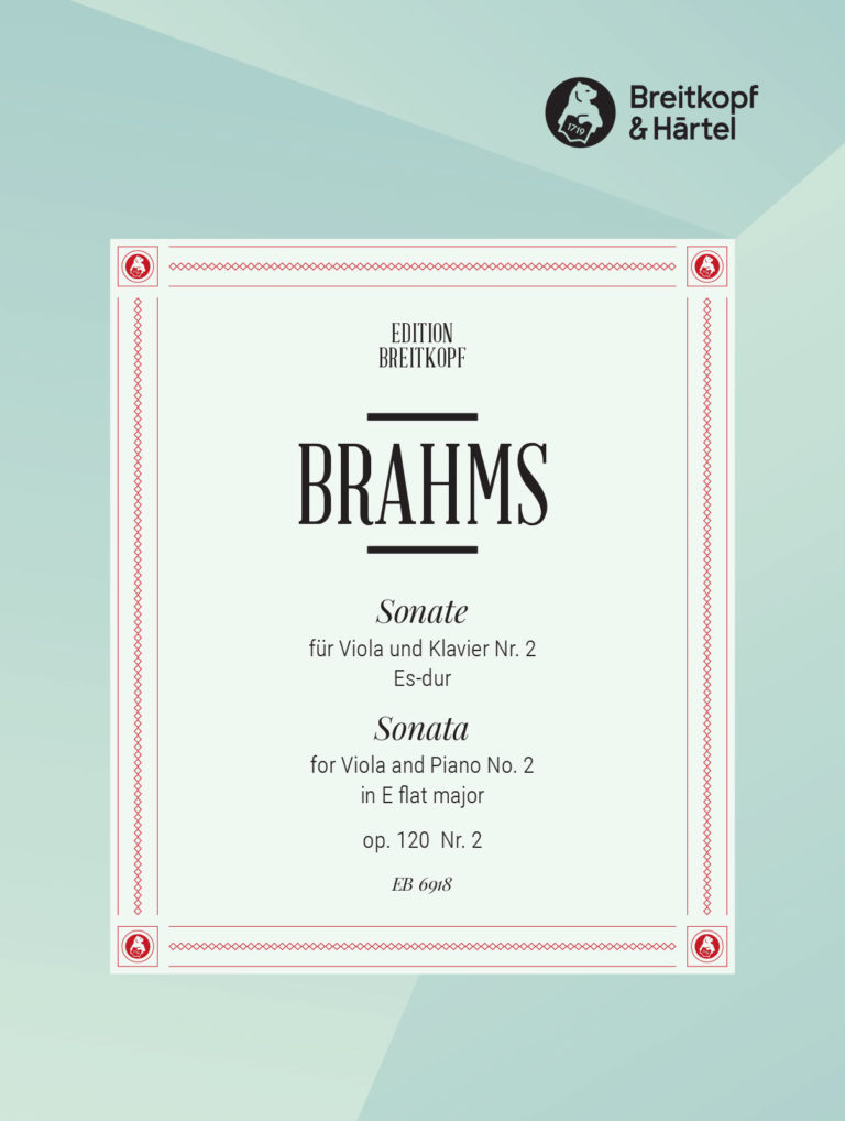 Sonate in Es-Dur op.120 No.2. Johannes Brahms