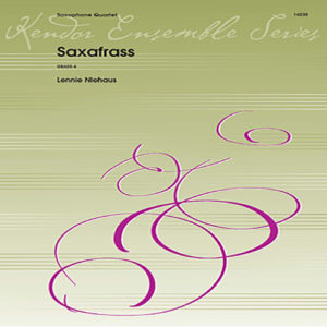 Saxafrass (1986) para saxofón. Lennie Niehaus