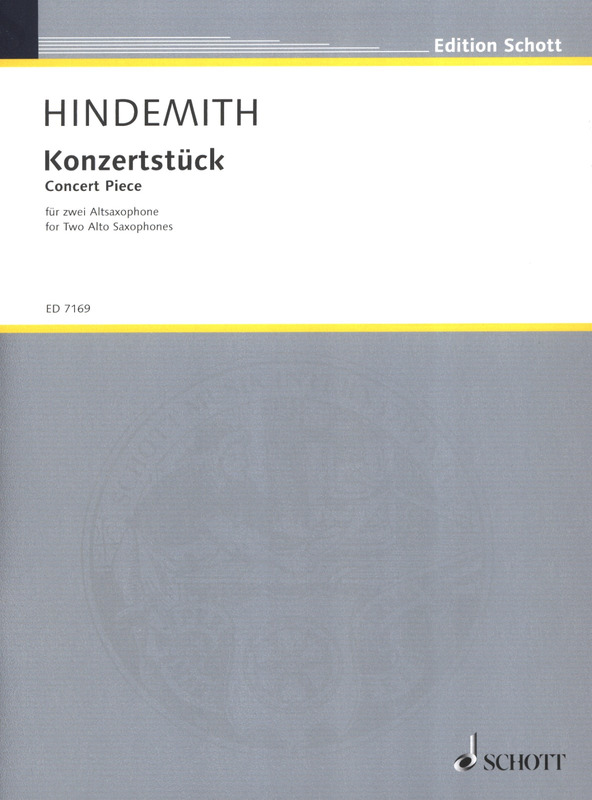 Konzertstück (1933) . Paul Hindemith