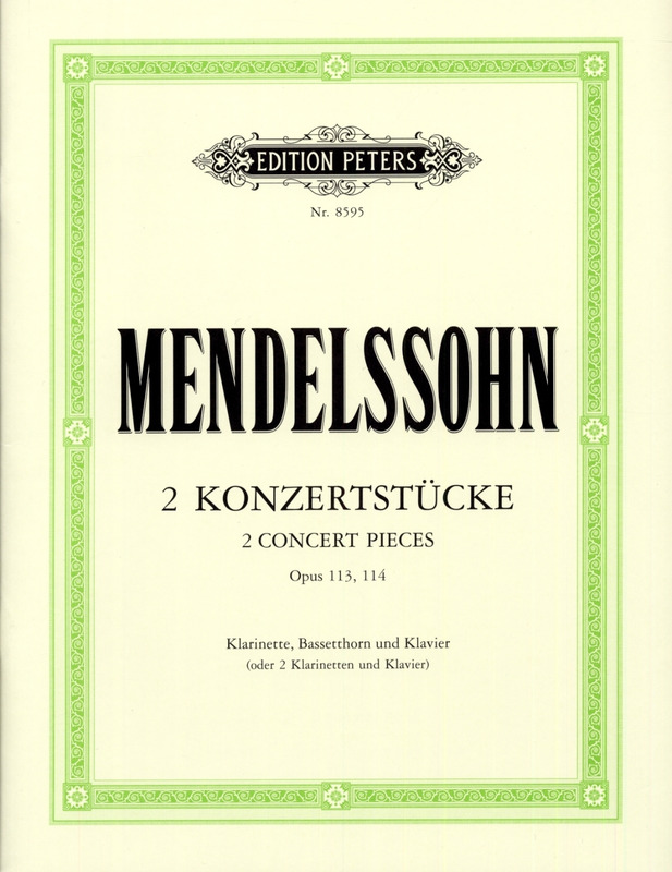 2 Konzertstücke op.113 und op.114  Felix Mendelssohn-Bartholdy