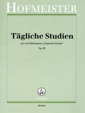 Tägliche Studien aus op.63. Carl Baermann