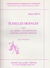 Echelles Modales. Hubert Prati