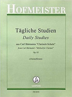 Daily Studies, tägliche Studien aus op.63. Carl Baermann