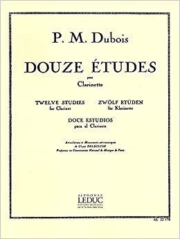 12 Etudes. Pierre Max Dubois