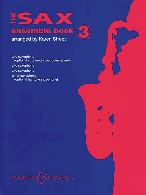 The Fairer Sax Ensemble Book 3 para cuarteto de saxofones. Karen Street /  Anne-Louise Lane 