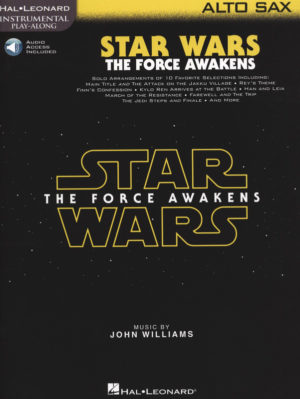Star Wars. The Force Awakens para saxofón alto. John Williams