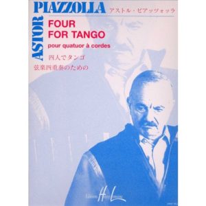 Four for Tango para saxofón. Astor Piazzolla