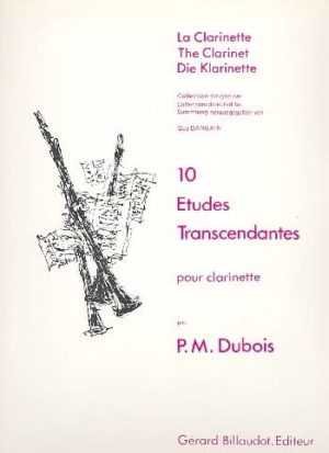 10 Etudes Transcendantes. Pierre Max Dubois