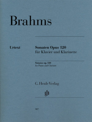 Zwei Sonaten op.120 No.1 para clarinete y piano. Johannes Brahms