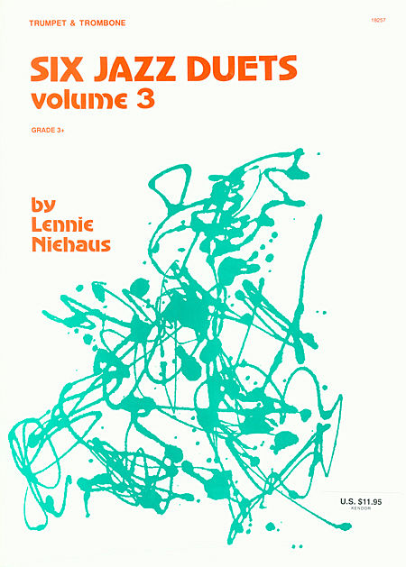 Six Jazz Duets Volume 3.Lennie Niehaus