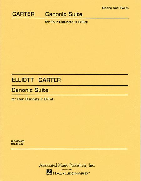 Canonic Suite. Elliott Carter