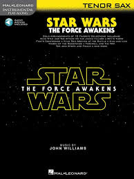 Star Wars. The Force Awakens para saxofón tenor. John Williams