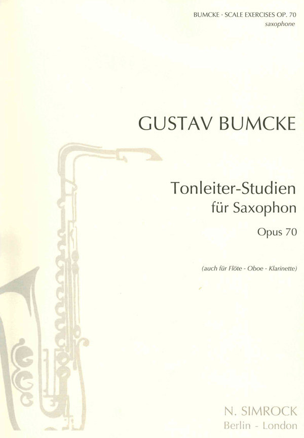 Tonleiter-Studien op.70. Gustav Bumcke