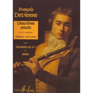 Deuxieme Sonate in B-Dur para clarinete y piano. Francois Devienne