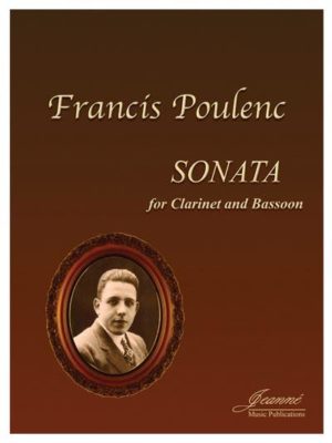 Sonata - Sonate (1918) para dos clarinetes. Francis Poulenc