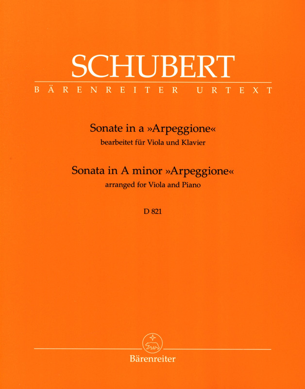 Sonata in a-moll D 821 para clarinete en Sib y piano. Franz Schubert