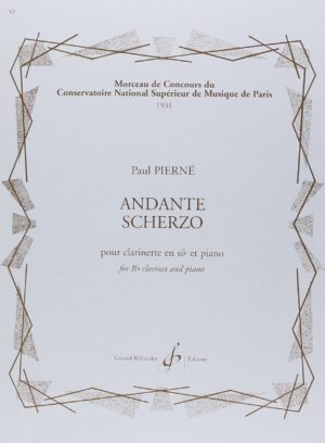 Andante et Scherzo. Paul Pierne