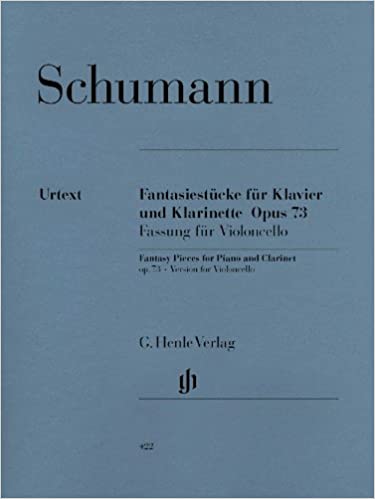 Fantasiestücke op.73 para clarinete en Sib o La y piano. Robert Schumann