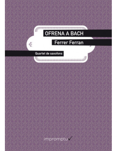 Ofrena A Bach (2004) Ferrer Ferran