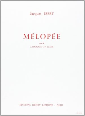 Melopee. Jacques Ibert
