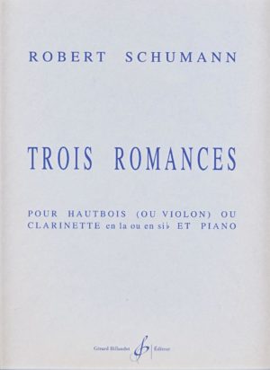 3 Romanzen op.94. Robert Schumann