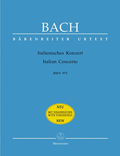Italienisches Konzert BWV 971. Johann Sebastian Bach