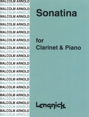 Sonatina op.29 (1951) para clarinete y piano. Malcolm Arnold
