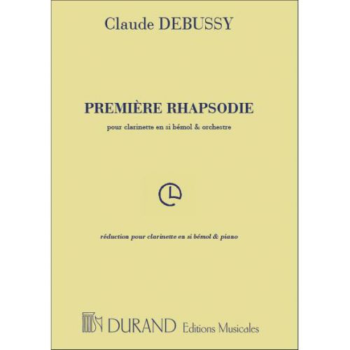 Premiere Rhapsodie para clarinete y piano. Claude Debussy